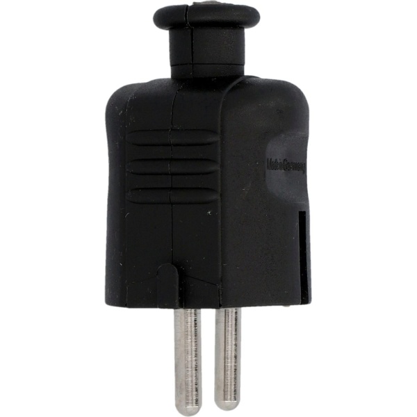 Stecker Cu Ajutaj  Negru Unitec 40527L